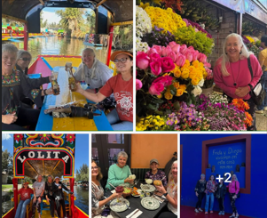 Coyoacan, market, and Frida Kahlo house